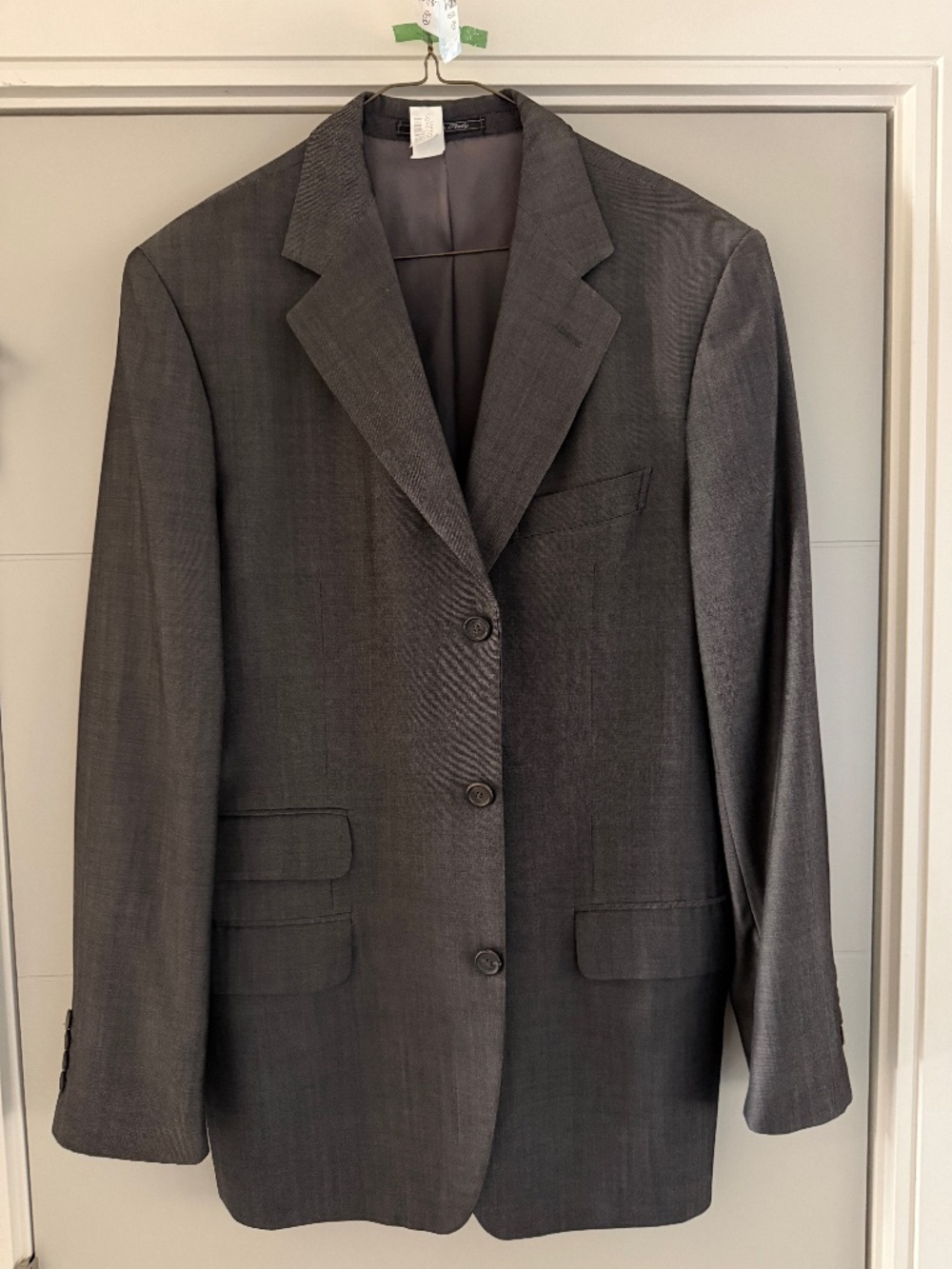GUCCI Made In Italy Gray Wool Blend Blazer Sport Coat Men's Tom Ford Era